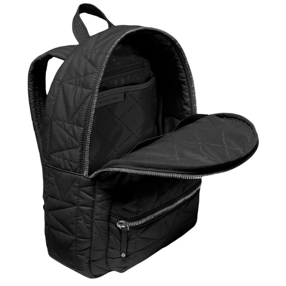 Michael Kors Winnie Medium Quilted Backpack Shoulder Bag Black $398 Nwt - Picture 2 of 4